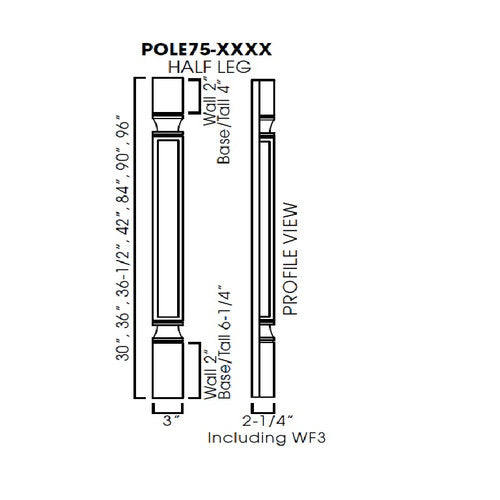 GW-POLE75-B3