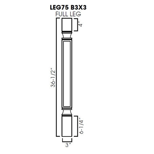 TS-LEG75 B3X3